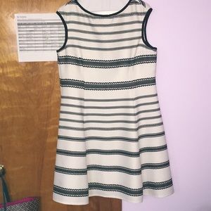 Black and white dress